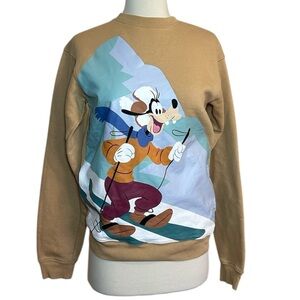 Disney Parks Goofy Holiday Homestead Collection 2023 Pullover Sweatshirt size XS